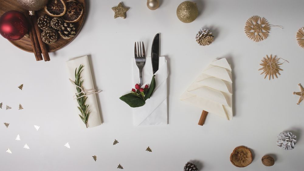 Servietten Falten Fur Weihnachten Dm Online Shop